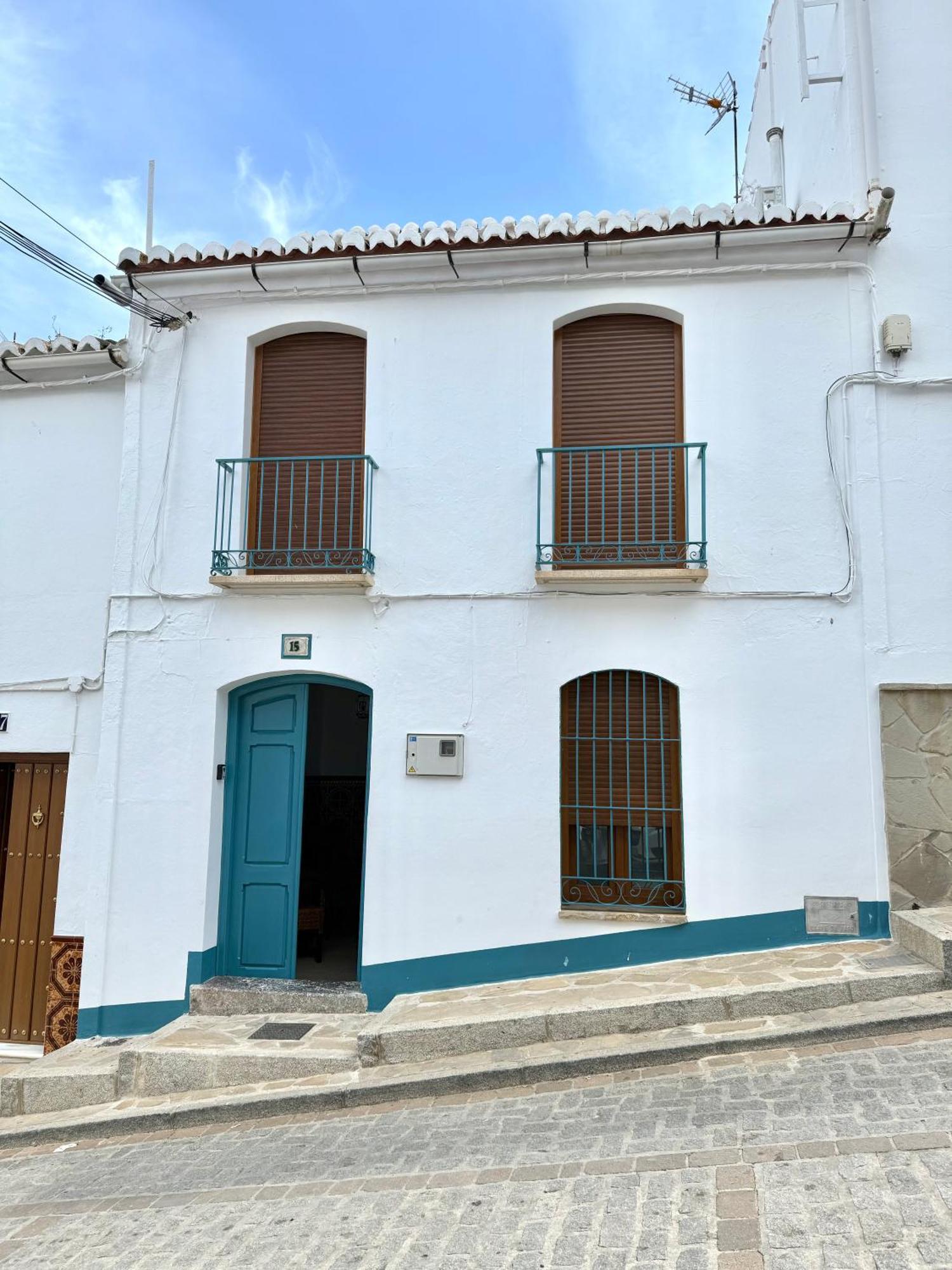 La Casa Azul Apartment Ardales Bagian luar foto