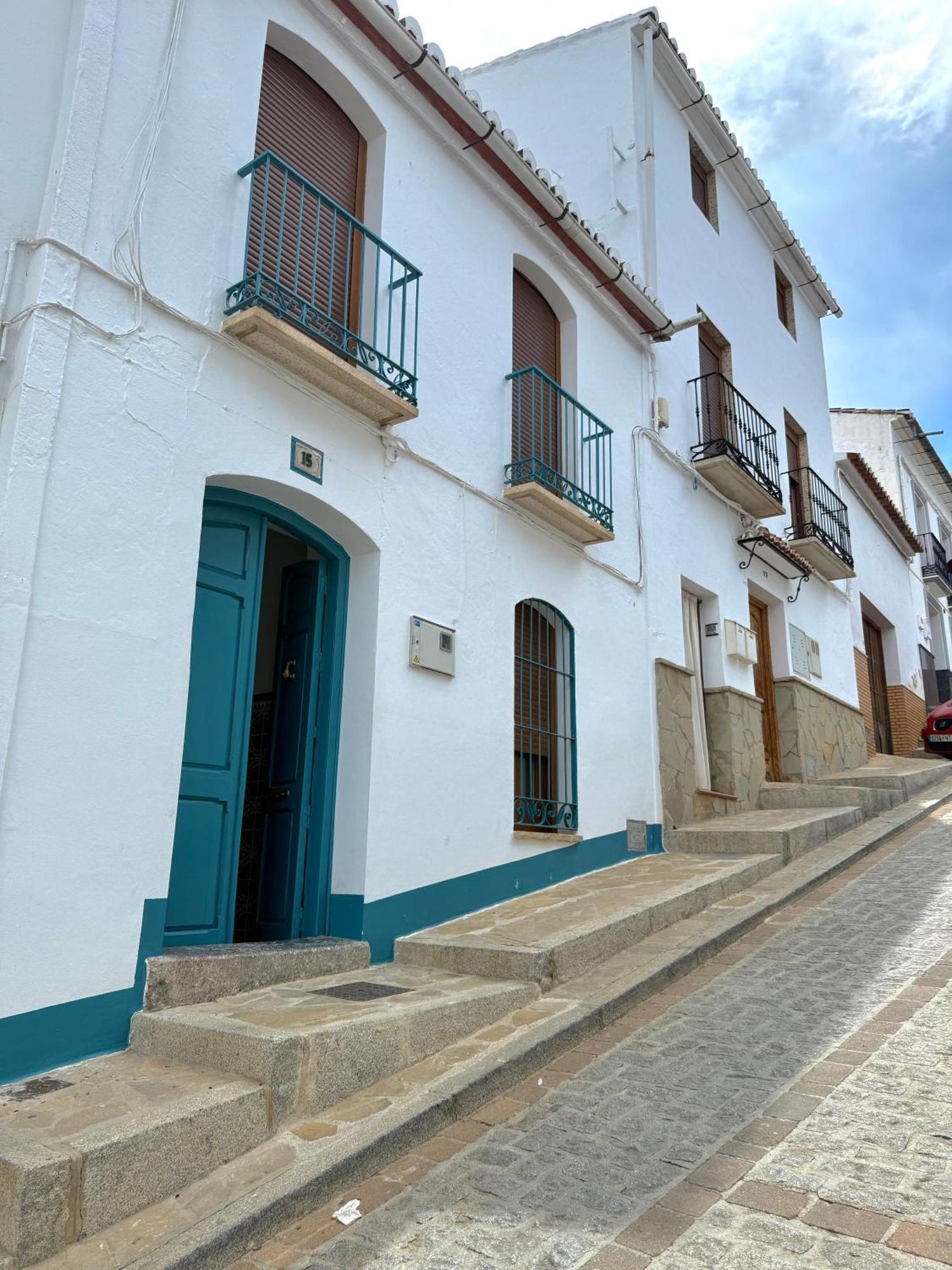 La Casa Azul Apartment Ardales Bagian luar foto